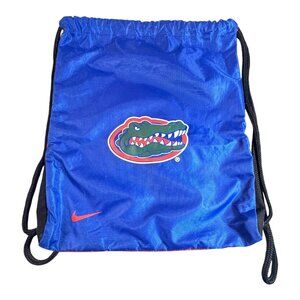Nike Florida Gators Drawstring Bag Blue Orange Gym Bag Backpack Weekend Football